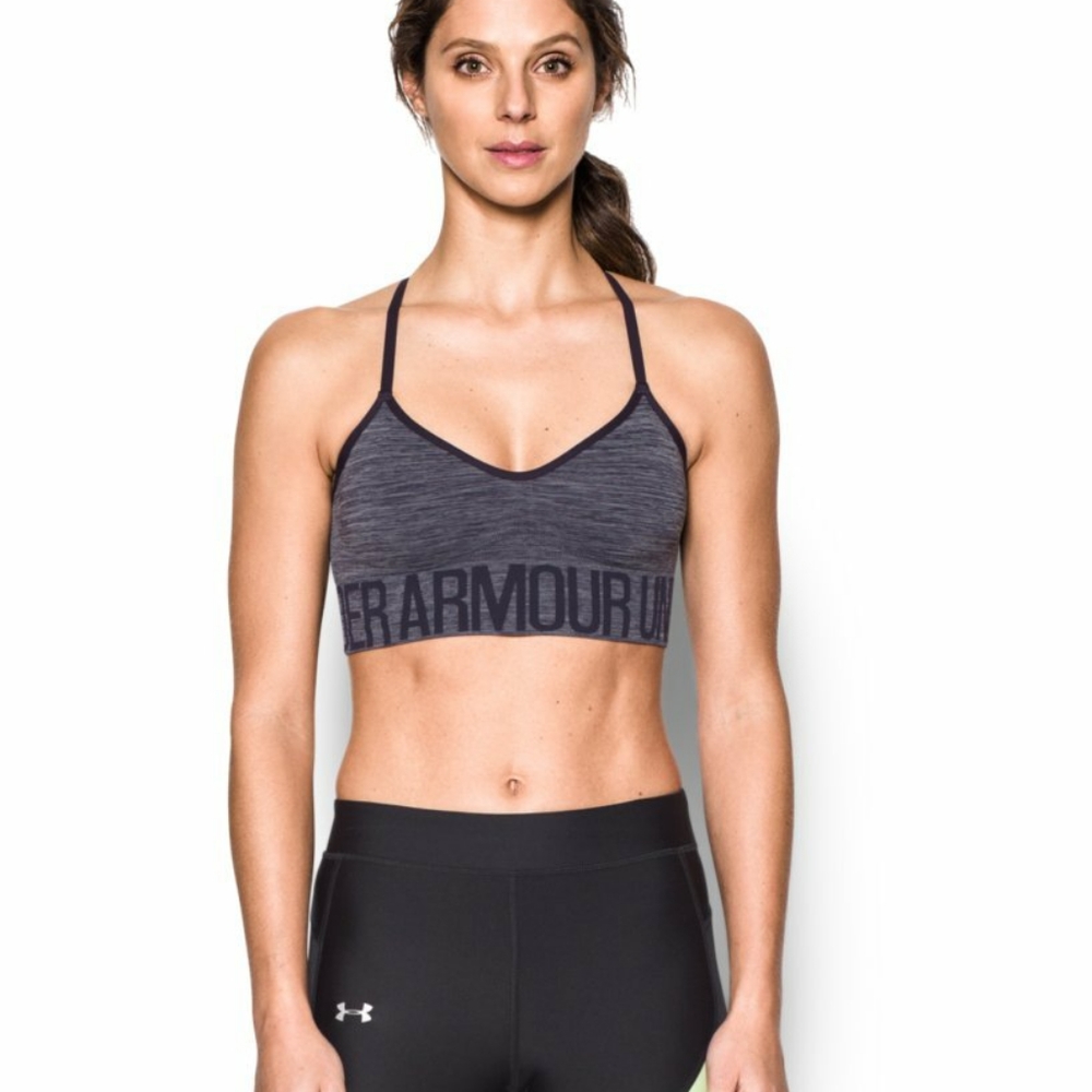 Under Armour Women's Seamless sports bra Streaky Heather, Imperial Purple